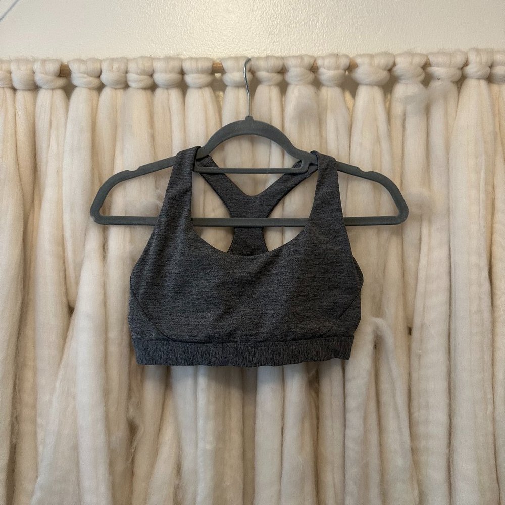 Athleta Ultimate Bra A-C, Grey Heather, Sz M